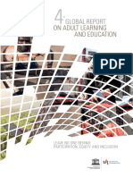 UNESCO - GRALE4 Quarto Relatório Global Sobre Aprendizagem e Educação de Adultos