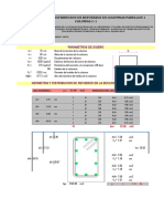 Verificación y distribución de refuerzos en columnas pabellón 1