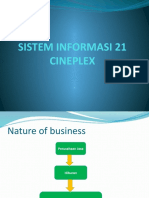 Sistem Informasi 21 Cineplex