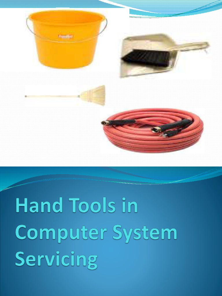 Hand Tools in Computer System Servicing PDF