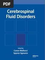 Cerebrospinal Fluid Disorders-CRC Press (2009)