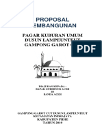 PROPOSAL PEMBANGUNAN PAGAR KUBURAN Garot Cut