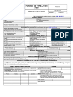 Hse - A - FR15 - Permiso de Trabajo en Frio