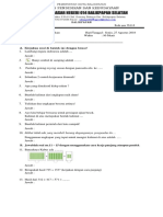 Soal Ulangan Tema 1