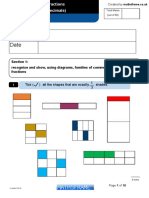 Number Fractions Including Decimals Y4 Test1