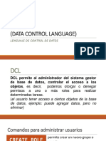 DCL (Data Control Language)