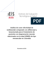 Reporte EE ranibizumab para DMRE