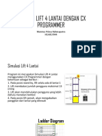 Simulasi Lift 4 Lantai Dengan CX Programmer