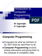 Computer Programming Concepts