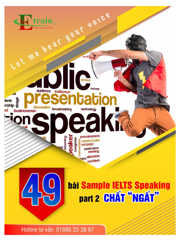 08- 49 bài Sample IELTS Speaking part 2 chất ngất | PDF