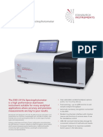 D UV - Vis Spectrophotometer Data Sheet - WEB - FINAL 1