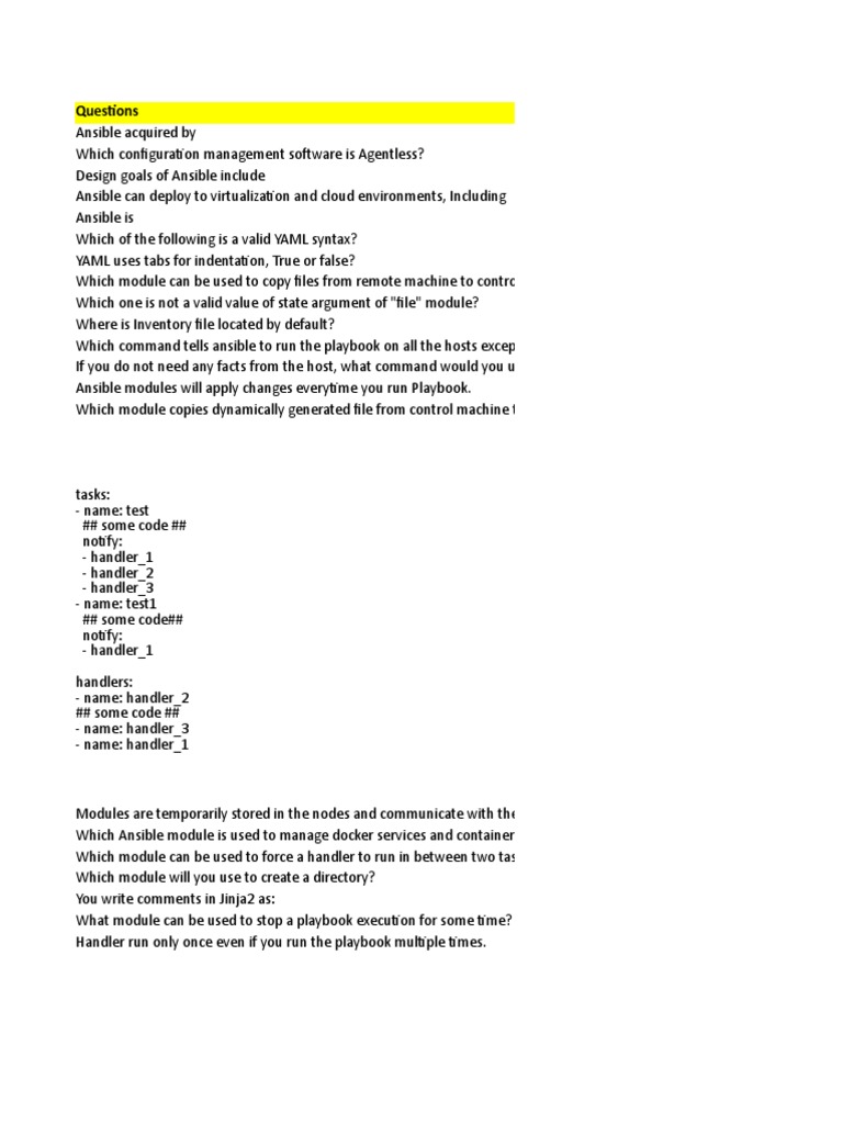 Ansible Configuration Management Guide | PDF