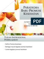 Paradigma Baru Promosi Kesehatan