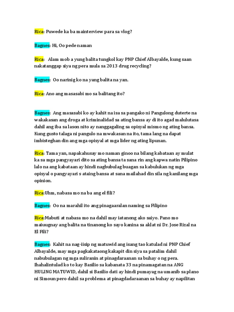 Script Fil | PDF