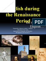 Renaissance English