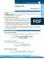 Portfolio Management Process