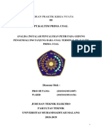 Analisa Instalasi Penyaluran Petir Pada Gedung Pengendali P60 Tanjung Bara Coal Terminal Pt. Kaltm Prima Coal