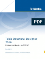 Tekla 2016 Refference Guide ACI:AISC PDF
