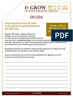 Decizia - Exercitii PDF