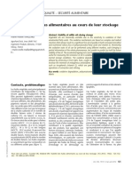 Stabilite Des Huiles Alimentaires Au Cours de Leur Stockage PDF