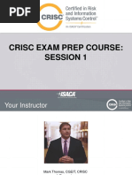 crisc prep course
