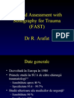 FAST - Exam in Area Ultrasonografica in Trauma R. Arafat