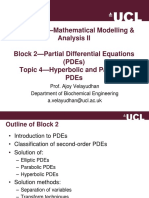 Parabolic and Hyperbolic PDE Lecture Slides Final 2018