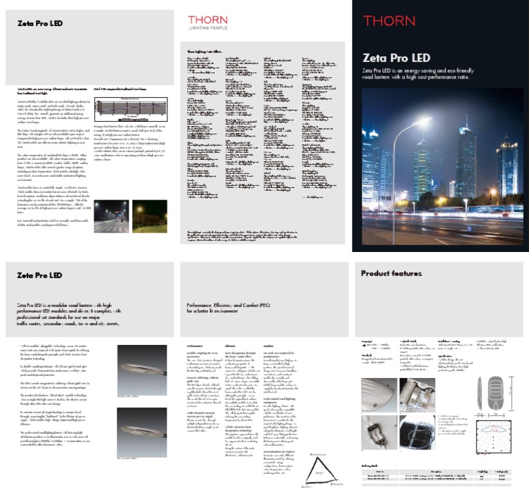Eco-Friendly Road Lighting Solution | PDF
