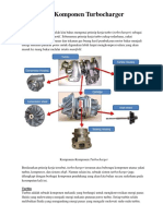 Komponen Turbocharger