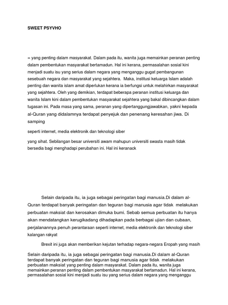 Sweet Psvho Pdf