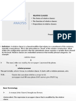 CONTRASTIVE ANALYSIS of Relative Clauses