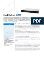 Synology RS816 Data Sheet Enu