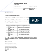 Surat Latihan Intensif Nasyid