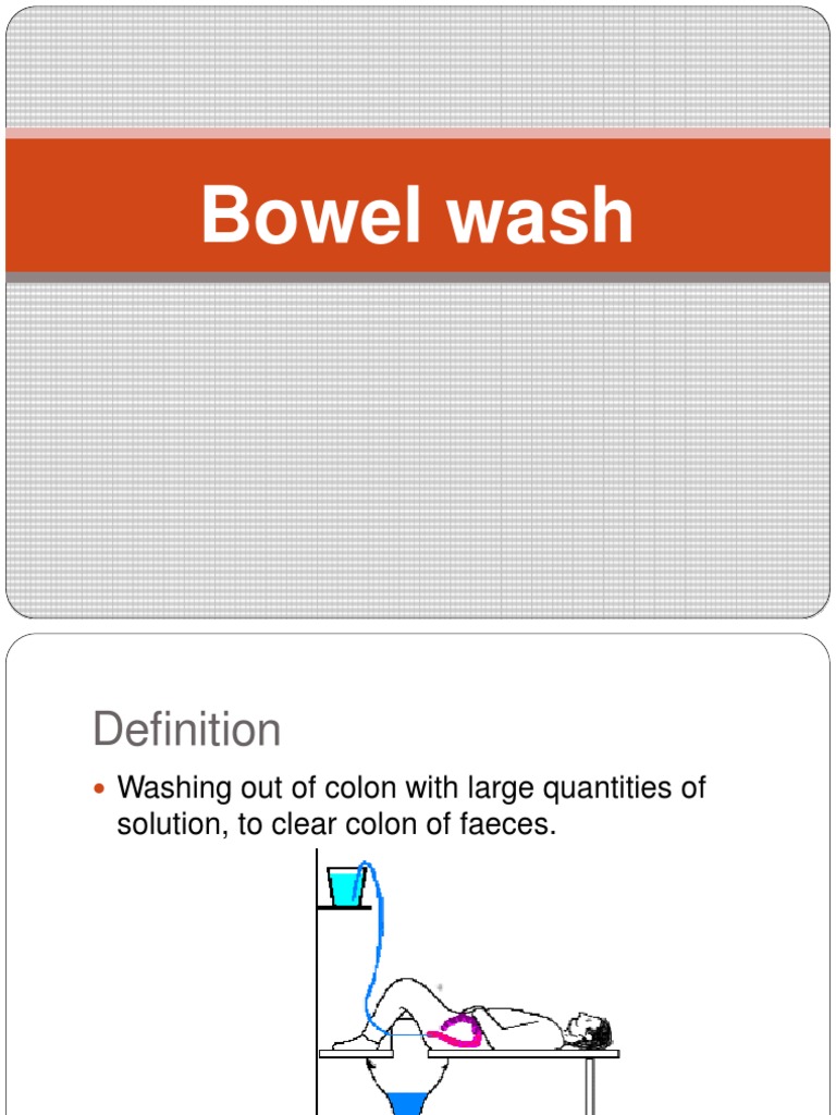 Bowel Wash. PDF