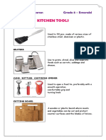 Kitchen Tools and Equipment