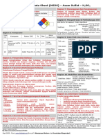 Salinan MSDS - Asam Sulfat (H2SO4)