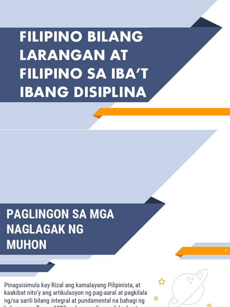 Filipino Sa Ibat Ibang Disiplina | PDF