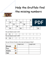 GruffaloMathsActivity PDF