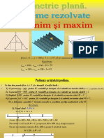 Geometrie Plana. Probleme Rezolvate Cu Minimmaxim - PPS.PPSX