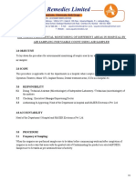 SOP For Environmental Monitoring of Aseptic Area by Air Sampling For Viable Count Using Air Sampler