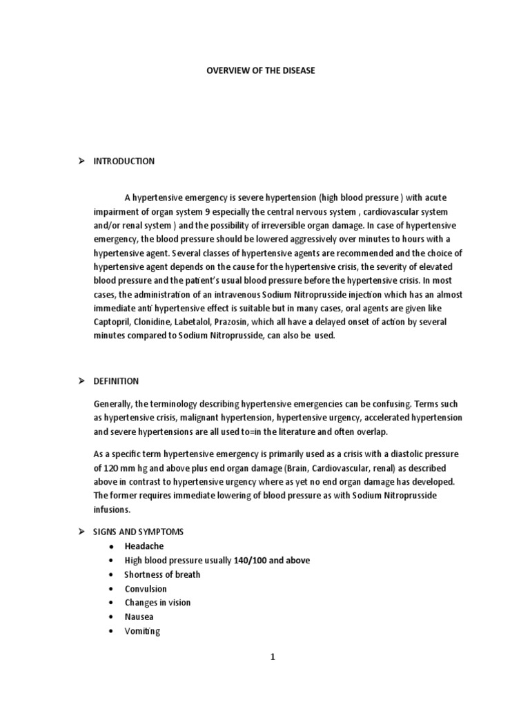Hypertension case study quizlet picture