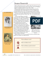 Women in History Eleanor Roosevelt PDF