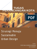 Strategi Menuju Sustainable Urban Design (Critical Review)