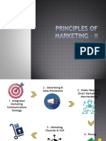 Principles of Marketing - II