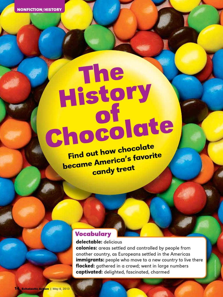 The History of Chocolate PDF PDF