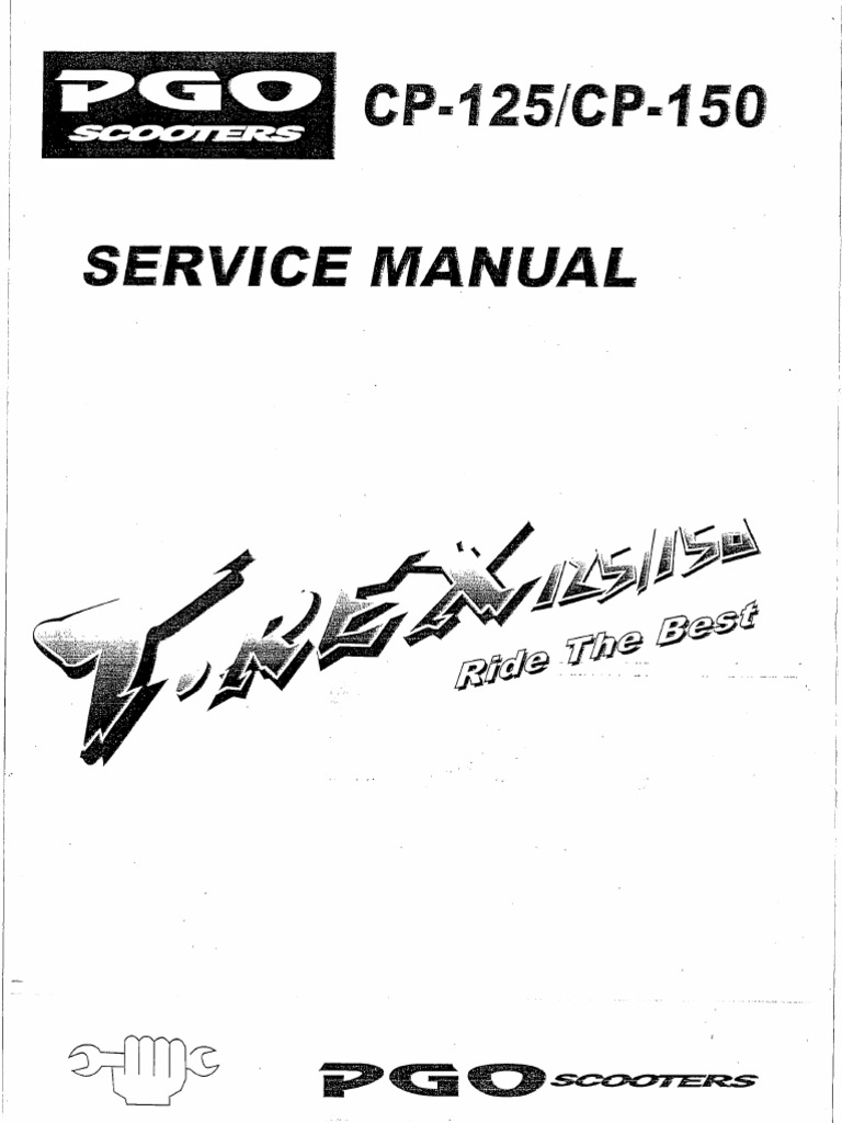 Pgo g-max (50-125-150cc. ) service manual wiring diagram