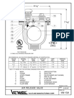 Air Release Valve - VM-15A - 4-13-04