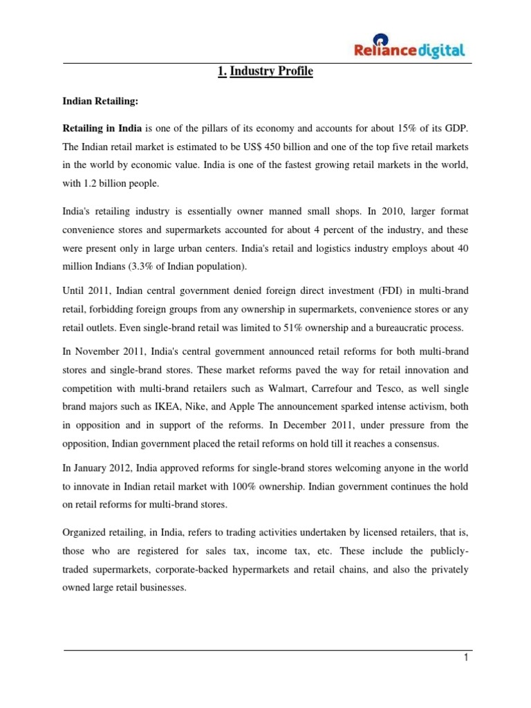 Reliance Digital | PDF