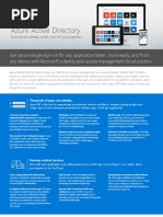 Azure Active Directory Datasheet EN US