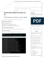 Install SAP HANA Database and HANA Live Cache - SAP HANA Training Tutorials For Beginners, S - 4HANA, B - 4HANA Tutorial
